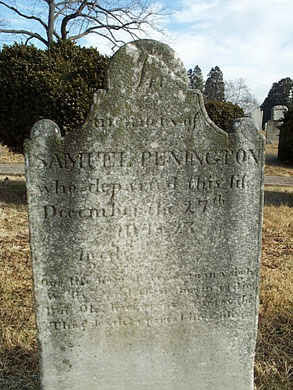 Penington, Voshell, Minner, Penington, Slaughter, Carrow, Wilson, Ford, Faulkner, Van Winkle, Ball, Crouch, Price, Williams, Pennington, Craven, Cochrane, Biddle, Bankert, Stonesifer, Vandergrift, Yingling, Hyland